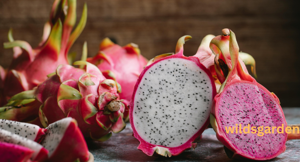 fruit with black seeds