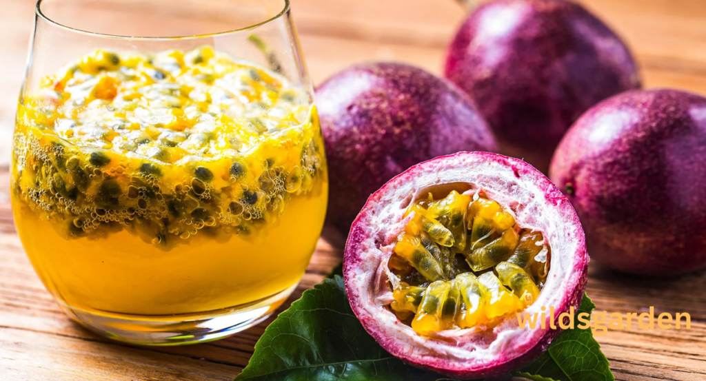 fruit with black seeds